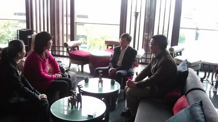 西溪悦榕庄陈总座谈-实习基地