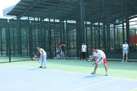 我院选手在比赛中