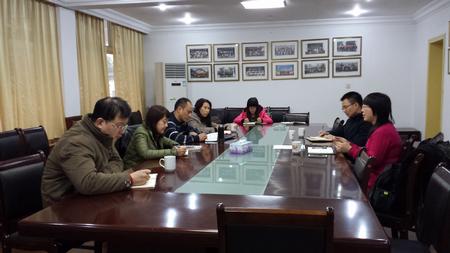 学院领导走访省旅游局看望实习生