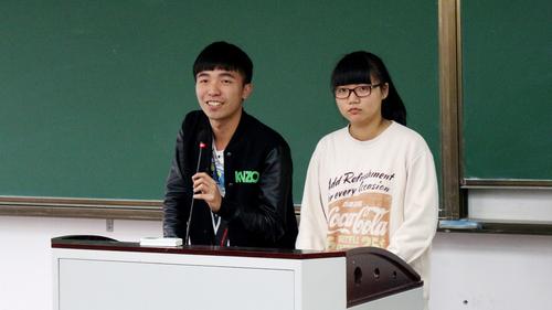 梁以赛、涂成亨分享比赛经验