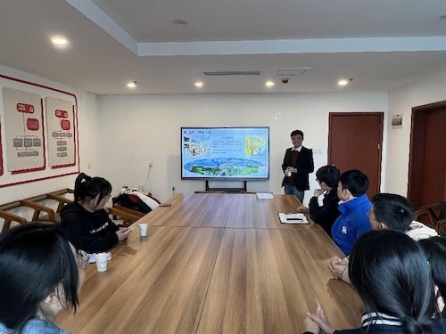 沈强教授为我院学生进行宣讲2